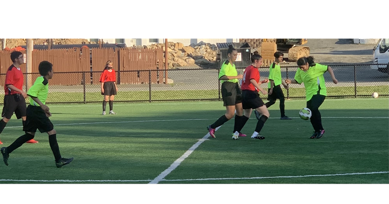 U14 vs U16 game 